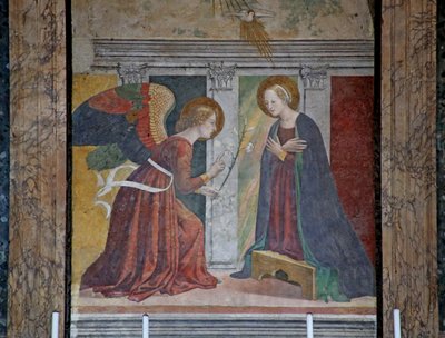 Die Verkündigung von Melozzo da Forli